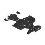 SKID PLATE FULL SET PLASTIC - CFORCE 850 / 1000