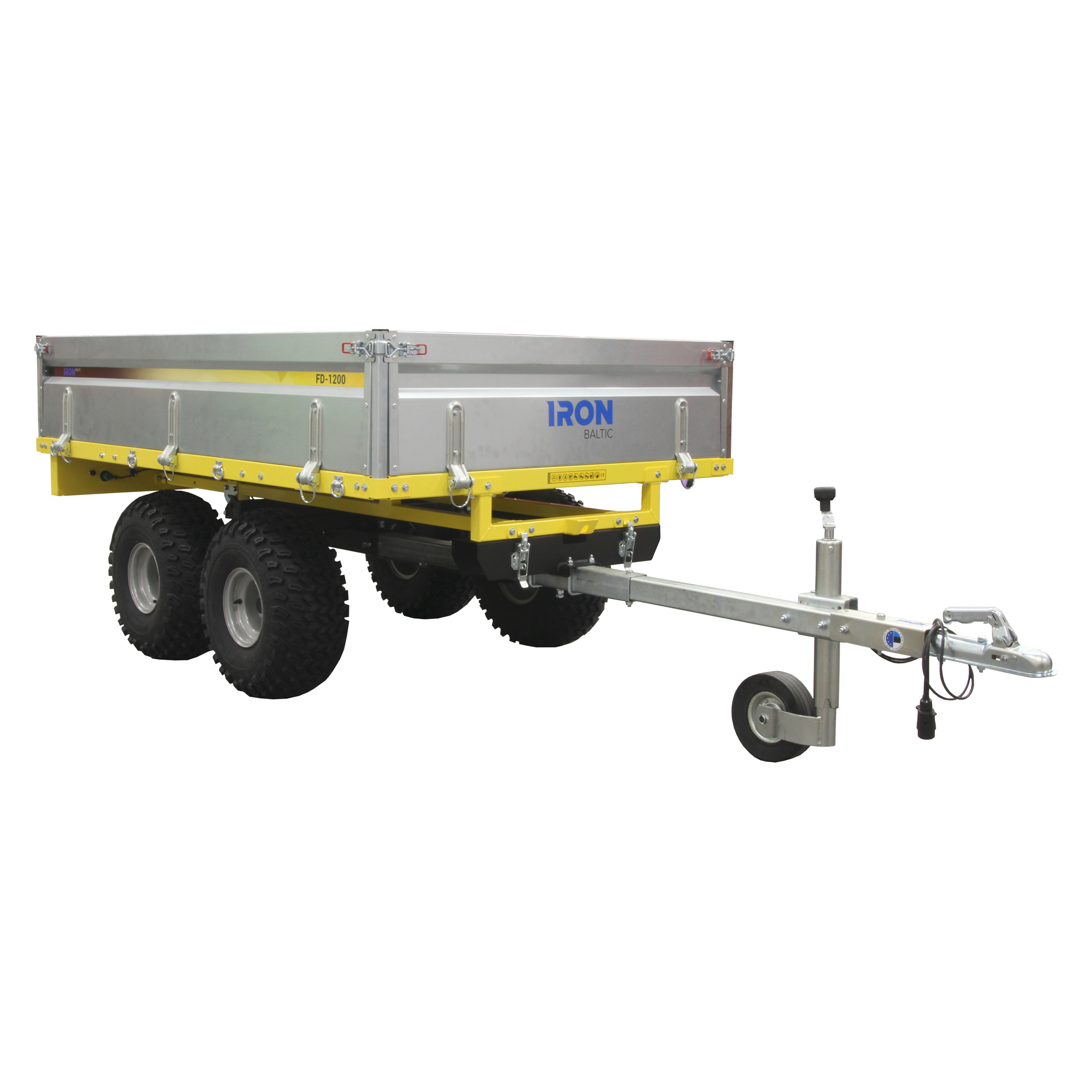 FLATBED DUMP TRAILER: FD-1200 (R1A) FLATBED DUMP TRAILER: FD-1200 (R1A)