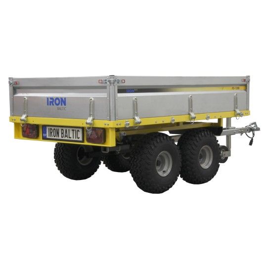 FLATBED DUMP TRAILER: FD-1200 (R1A) FLATBED DUMP TRAILER: FD-1200 (R1A)