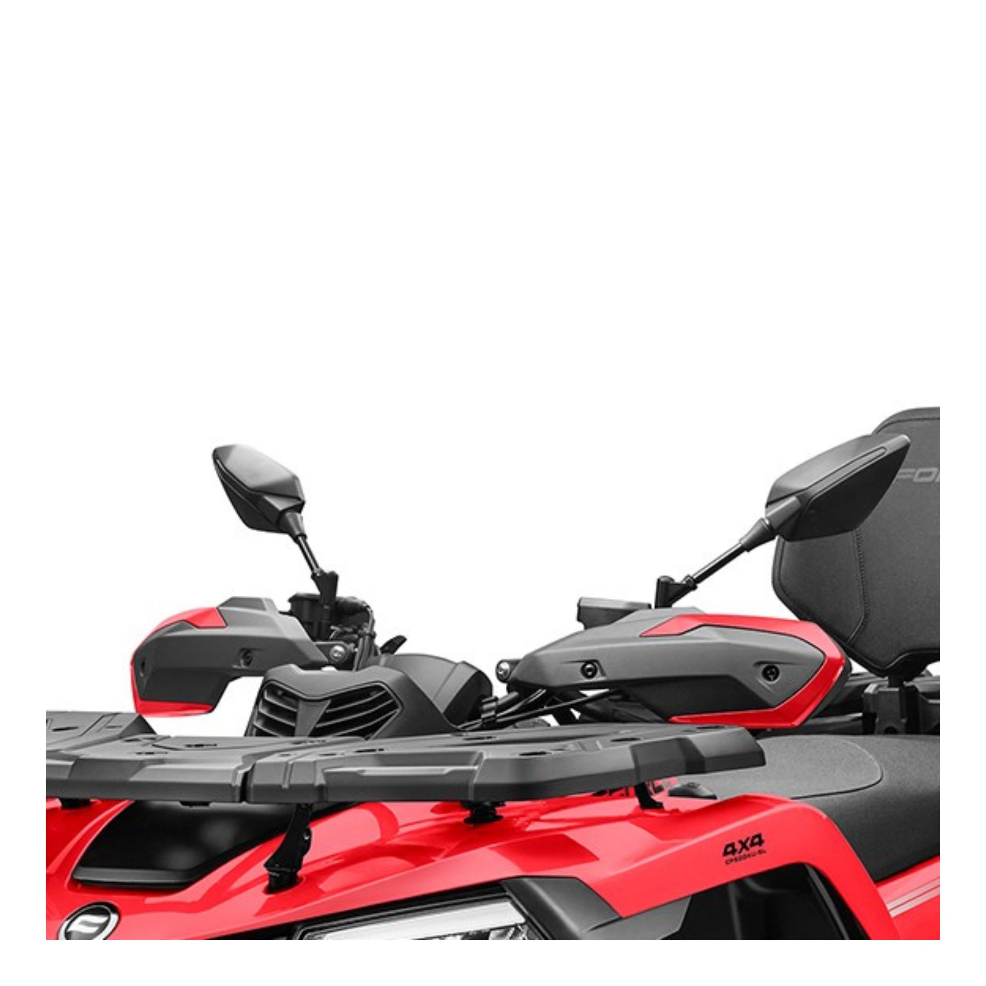 PROTE��ES DE M�OS CFORCE 450/520 S/L VERMELHAS