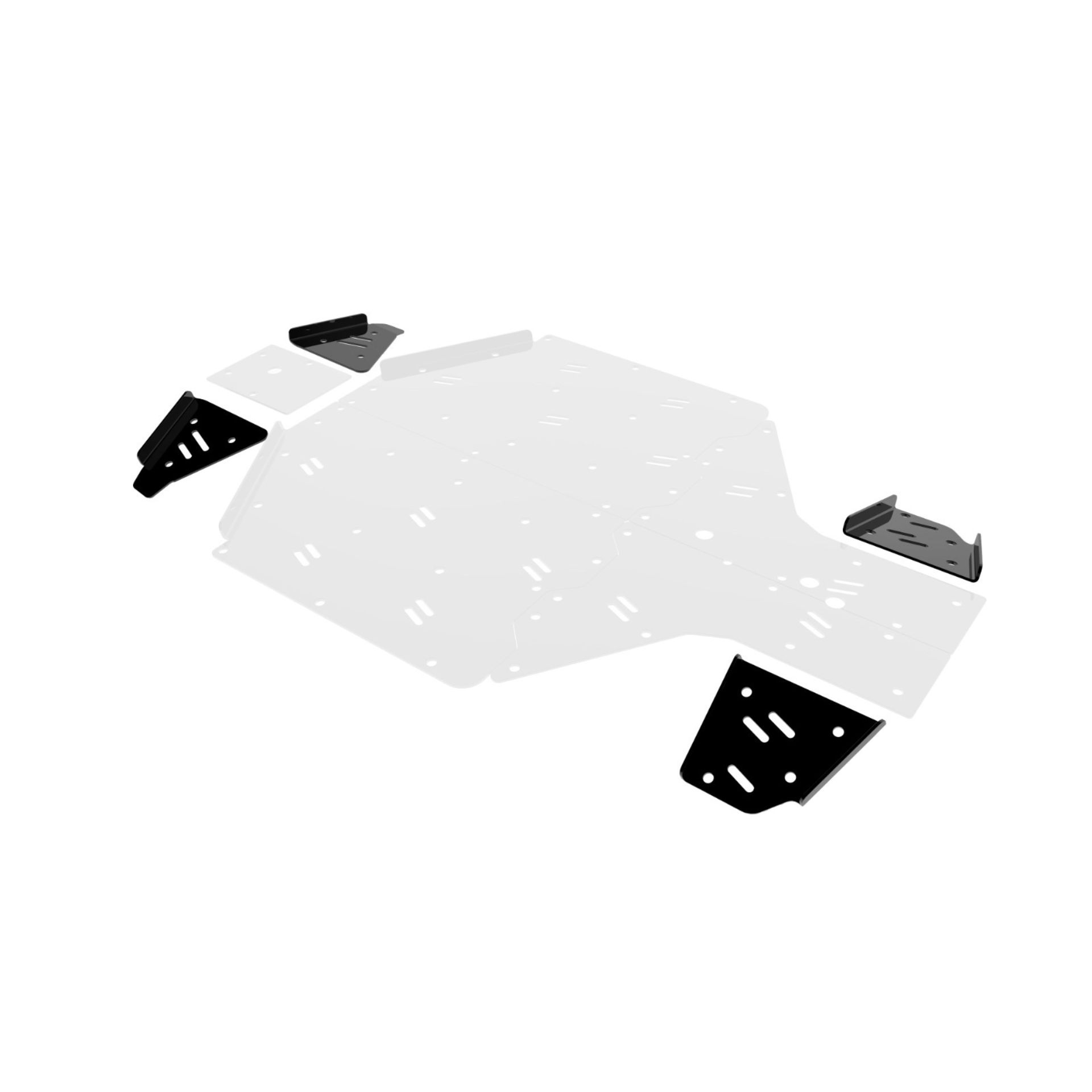CONJUNTO DE PROTE��ES DOS TRIANGULOS U10 PRO / XL PRO