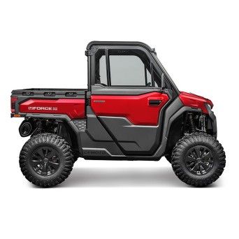 CONJUNTO DECORATIVO PORTA FRONTAL ESQ+DTA U10 PRO VERMELHA