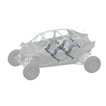 KIT CINTO SEGURAN�A 4 PONTOS ZFORCE Z10-4
