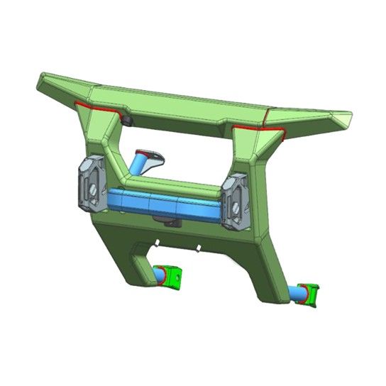 PROTE��O TRASEIRA CFORCE (C/ SUP MATRICULA) C4/C5