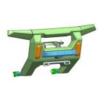 PROTE��O TRASEIRA CFORCE (C/ SUP MATRICULA) C4/C5