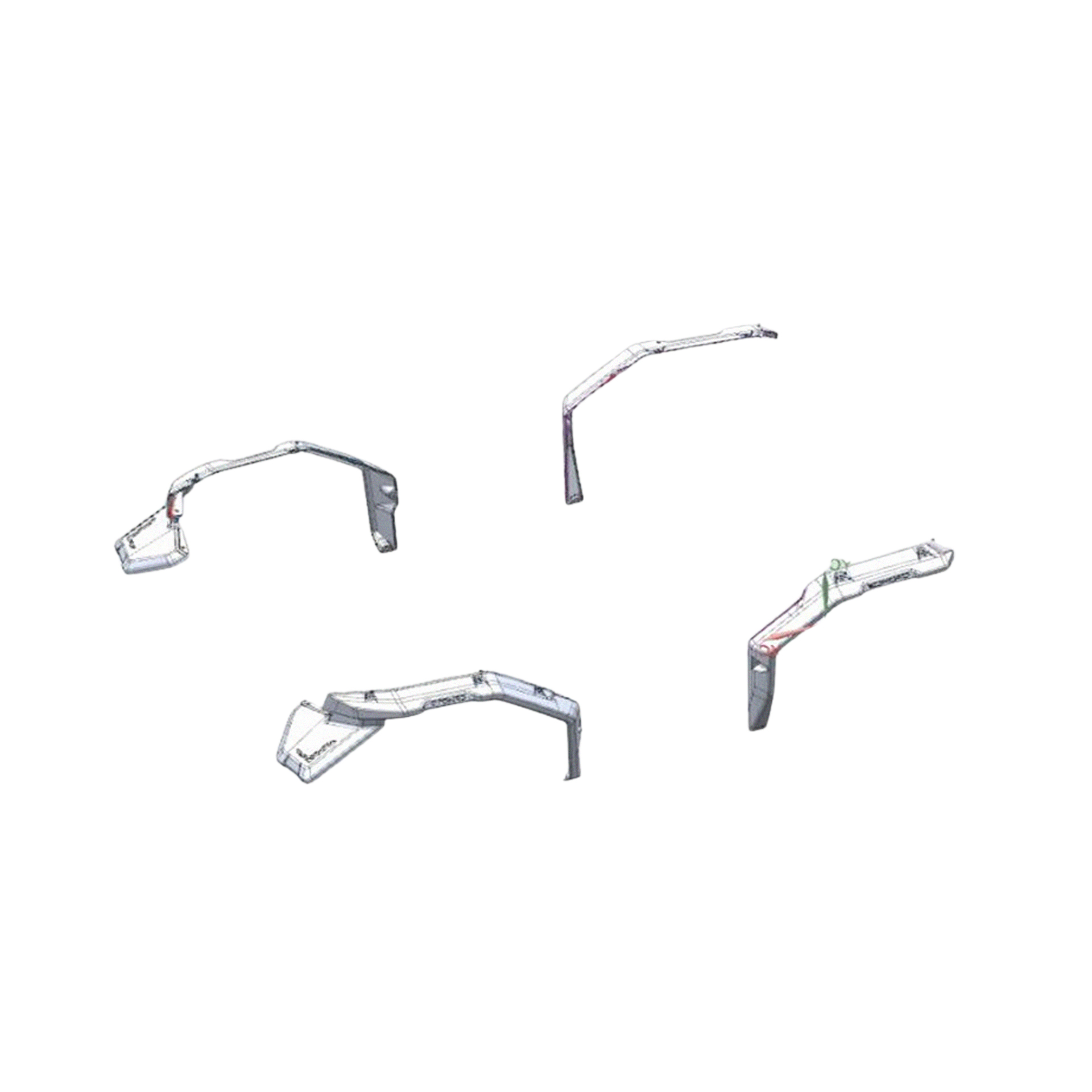 KIT ENTENSORES GUARDA LAMAS CFORCE C4/C5 KIT ENTENSORES GUARDA LAMAS CFORCE C4/C5