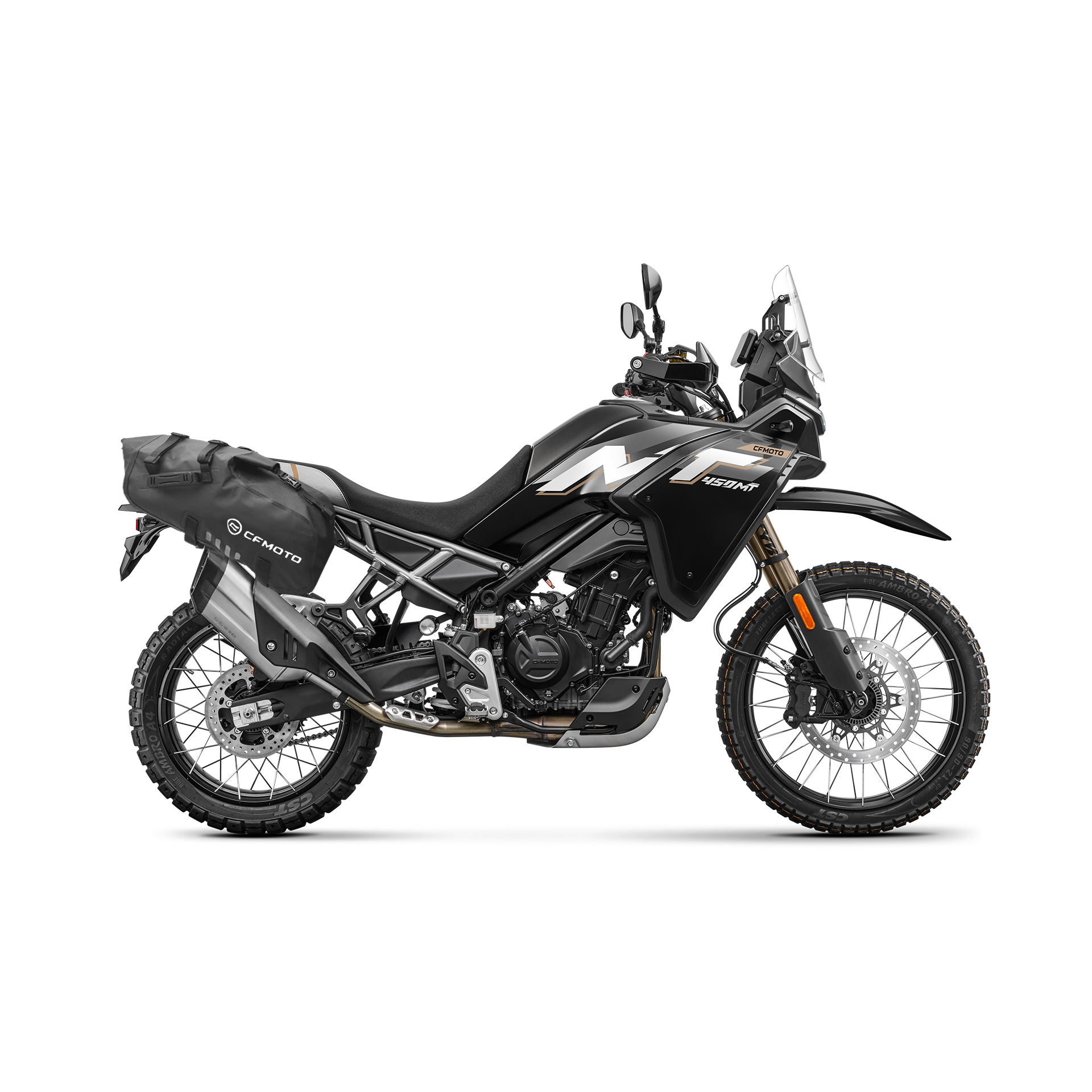 KIT ALFORGES LATERAIS 450MT PRETOS