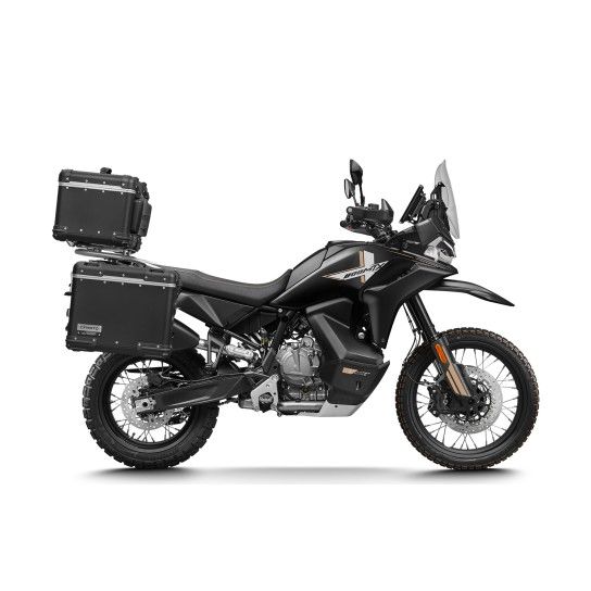 KIT COMPLETO MALAS ALUM�NIO PRETO 800MT-X